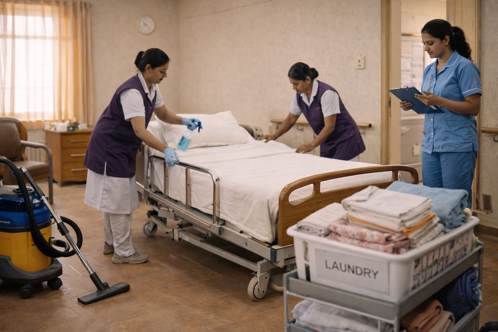 Clean and hygienic facilities at John Bosco Care Home