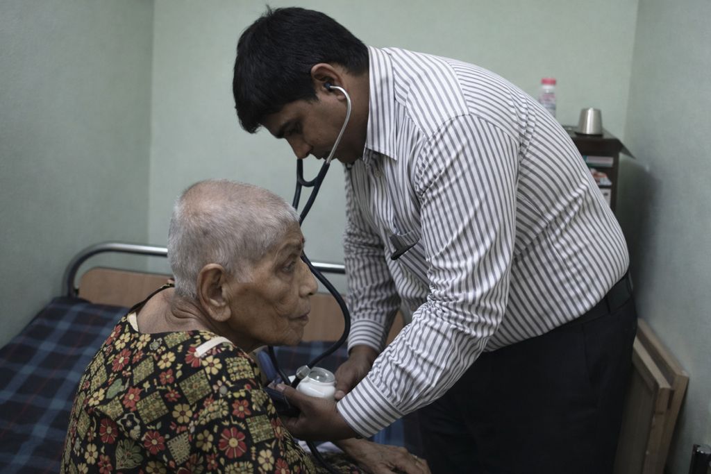 Spotless kitchen and food preparation area meeting healthcare hygiene standards