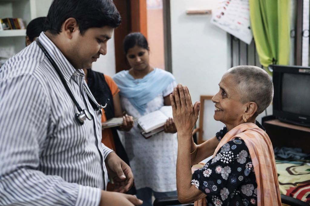 Spacious dining hall with multiple tables set up for resident meals and gatherings