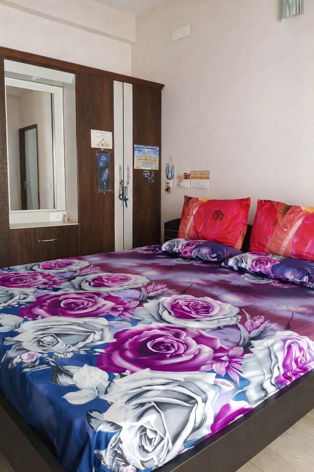 Premium private suite with attached bathroom, AC, and modern furnishings