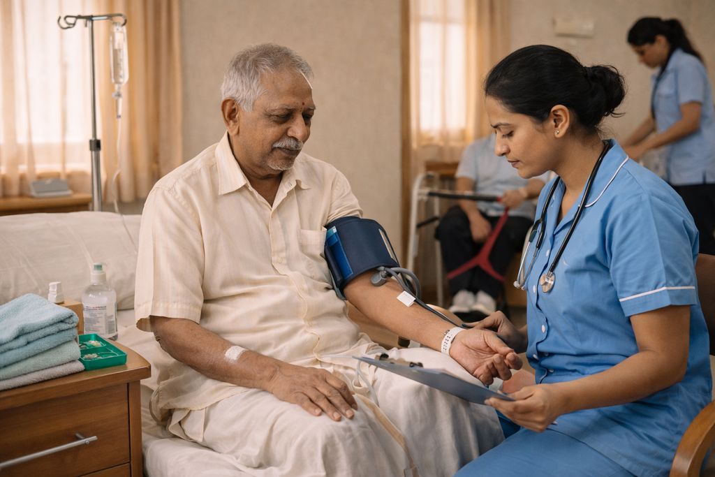 Post-hospital recovery and rehabilitation care at John Bosco nursing home Chennai